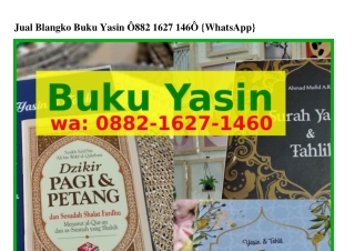 Jual Blangko Buku Yasin Ö882·1Ϭ2ᜪ·1ㄐϬÖ(WA)
