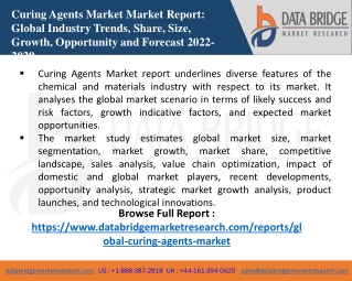 Global Curing Agents Market