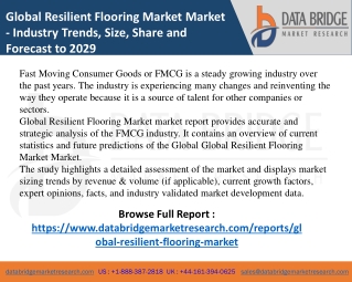 Global Resilient Flooring Market