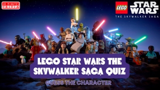 Can you correctly identify these Lego Star Wars: The Skywalker Saga characters?