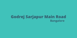 Godrej Sarjapur Main Road Flats Bangalore E-brochure