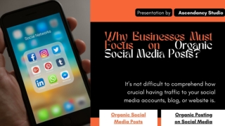 Why Should Businesses Focus On Organic Posting On Social Media?