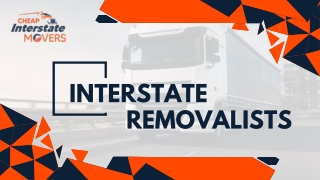 Interstate Removalists | Cheap Removalists Melbourne