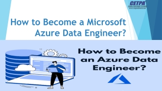 How to Become a Microsoft Azure Data Engineer PPT