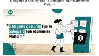 5 Magento 2 Security Tips To Safeguard Your eCommerce Platform