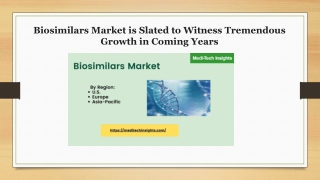Biosimilars Market Scenario Highlighting Major Drivers & Trends, 2020-2025