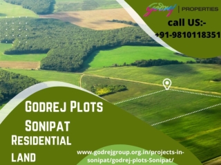 Godrej Plots Sonipat- Residential Land