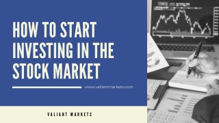 How to Start Investing in the Stock Market?