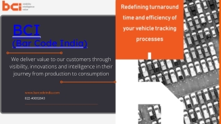 Vehicle Tracking System in India - Bar Code India