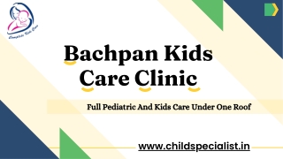 Dr. Priyanka The Best Pediatrician for Kids in Indore