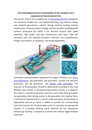 doublerollergranulator