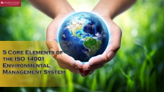 5 Core Elements of the ISO 14001 Environmental Management System