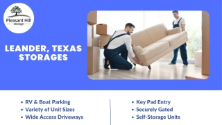 Find Self Storage in Leander, TX - Pleasant Hill Storage (1)