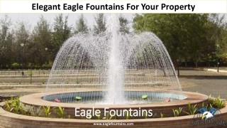 Elegant Eagle Fountains For Your Property