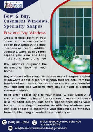Casement window arizona | replace window pane tucson