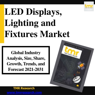 LED Displays, Lighting and Fixtures Market Global Snapshot Analysis till 2031