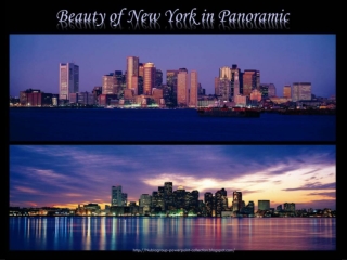 New york in panoramic