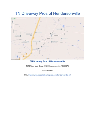 TN Driveway Pros of Hendersonville