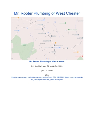 Mr. Rooter Plumbing of West Chester