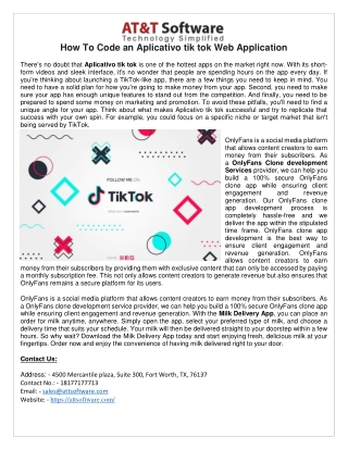 Aplicativo tik tok
