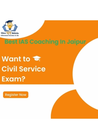 Top IAS Coaching In Jaipur