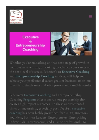 Executive Coaching in Melbourne