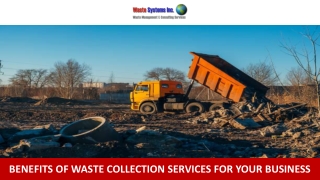 Benefits of Waste Collection Services for Your Business