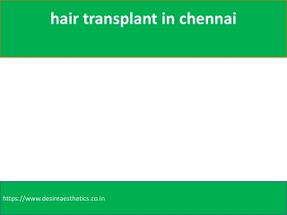 hair transplant in chennai