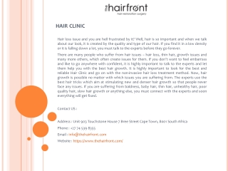 Hair Clinic