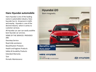 Hans Hyundai automobile