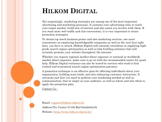 Hilkom Digital