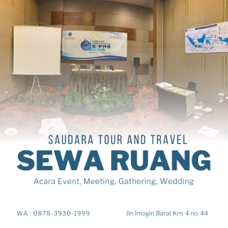 TERBAIK, WA 0878-3930-1999, Sewa Ruang Acara Jogja
