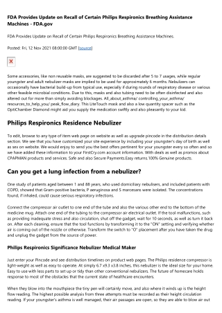 Philips Nebulizer In Chennai
