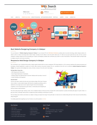 Best Website Design Company Udaipur Rajasthan