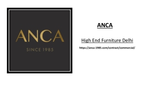 High End Furniture Delhi