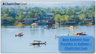 Top Rated Kashmir Holiday Packages From Kolkata - Chutii Dot Com