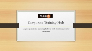 Corporate Training Hub