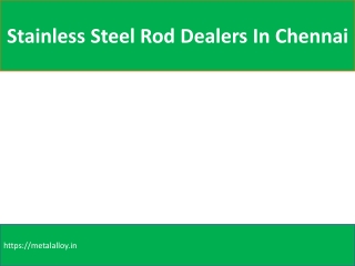 Stainless Steel Sheet Dealers In Chennai