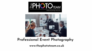 Professional Event Photography