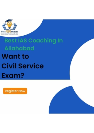 Top IAS Coaching in Allahabad