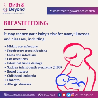 Breastfeeding Facts | Best Gynecologist in HSR Layout | Dr. Sunita Pawar