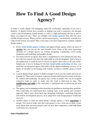 How To Find A Good Design Agency.docx