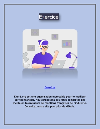 À la recherche du meilleur devoir français