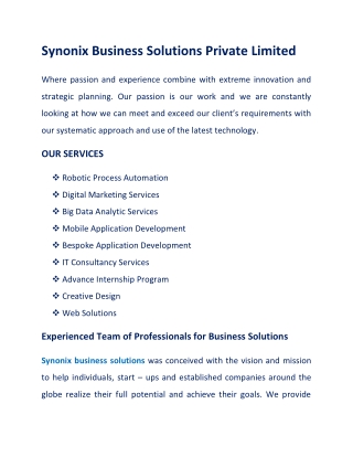 Software Development Company Trivandrum | IT Solutions Kerala