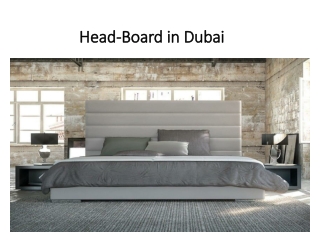 Head-Board in Dubai