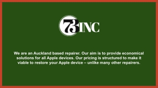 Affordable Apple Shop Auckland - 73INC