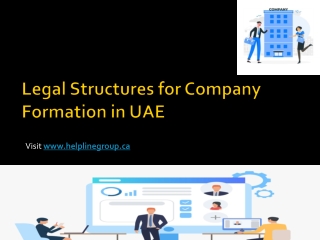 Legal Structures for Company Formation in UAE