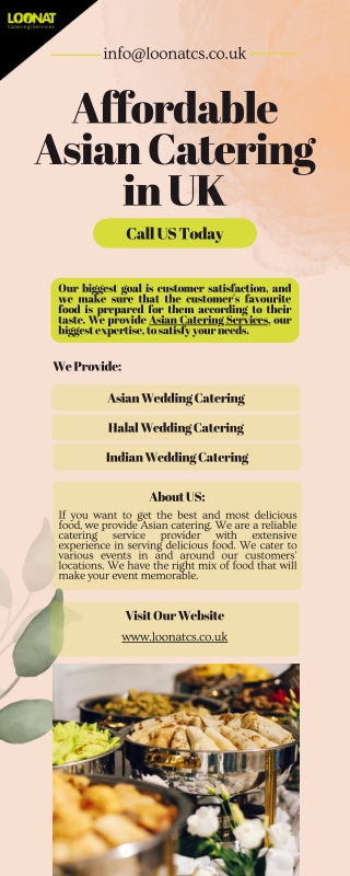 Affordable Asian Catering in UK | Loonat Catering Services