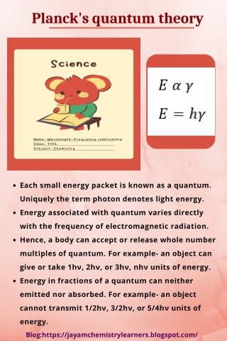 Planck's quantum theory