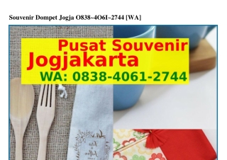 Souvenir Dompet Jogja